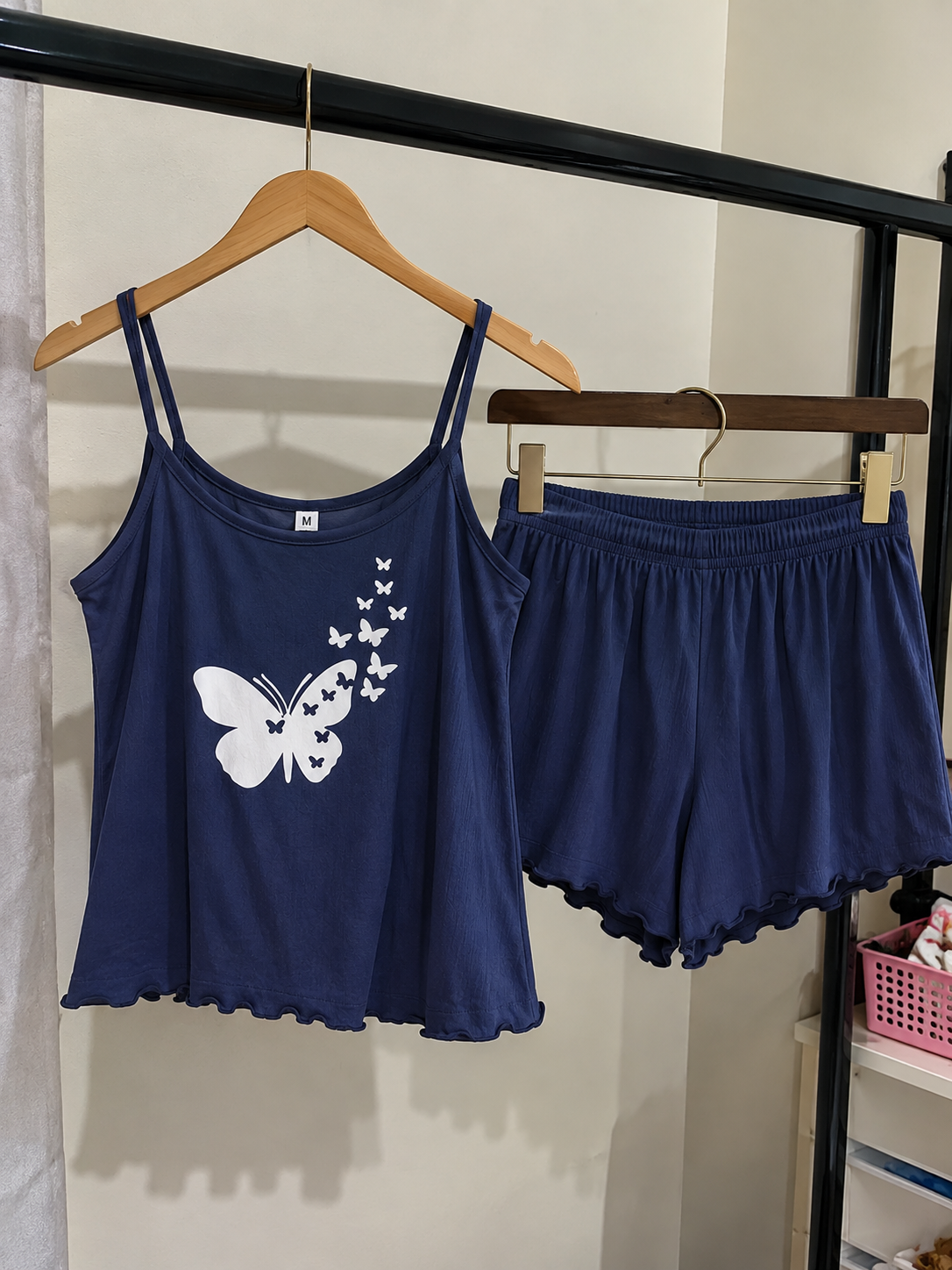 Navy Butterfly Pajama