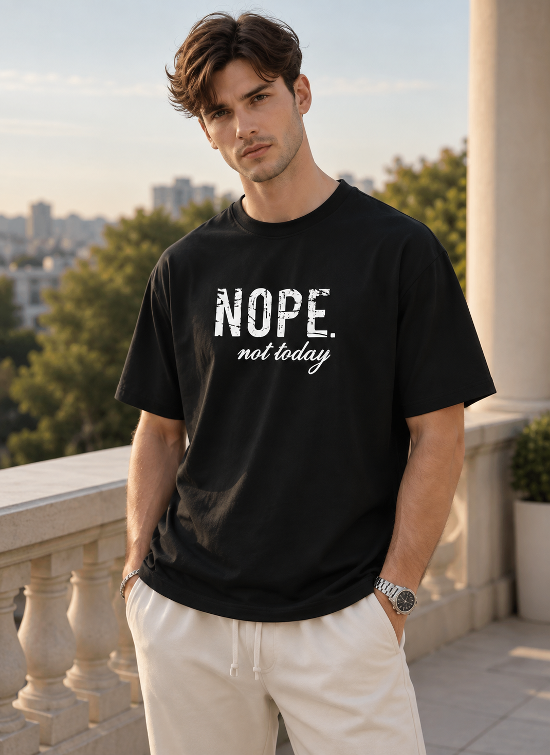 Nope Graphic T-Shirt