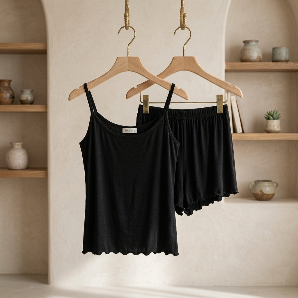 Cozy Black Lounge Set